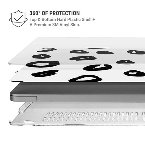 Spotted MacBook Pro 14in (2021-24) Case plus Skin